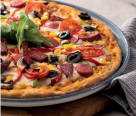 ÇOK MALZEMELİ PİZZA