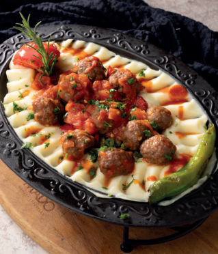PÜRELİ KÖFTE